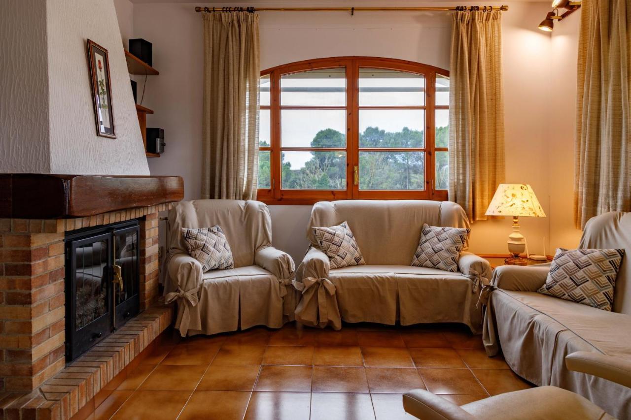 Pla del Panadés Casa Fontanalsヴィラ エクステリア 写真
