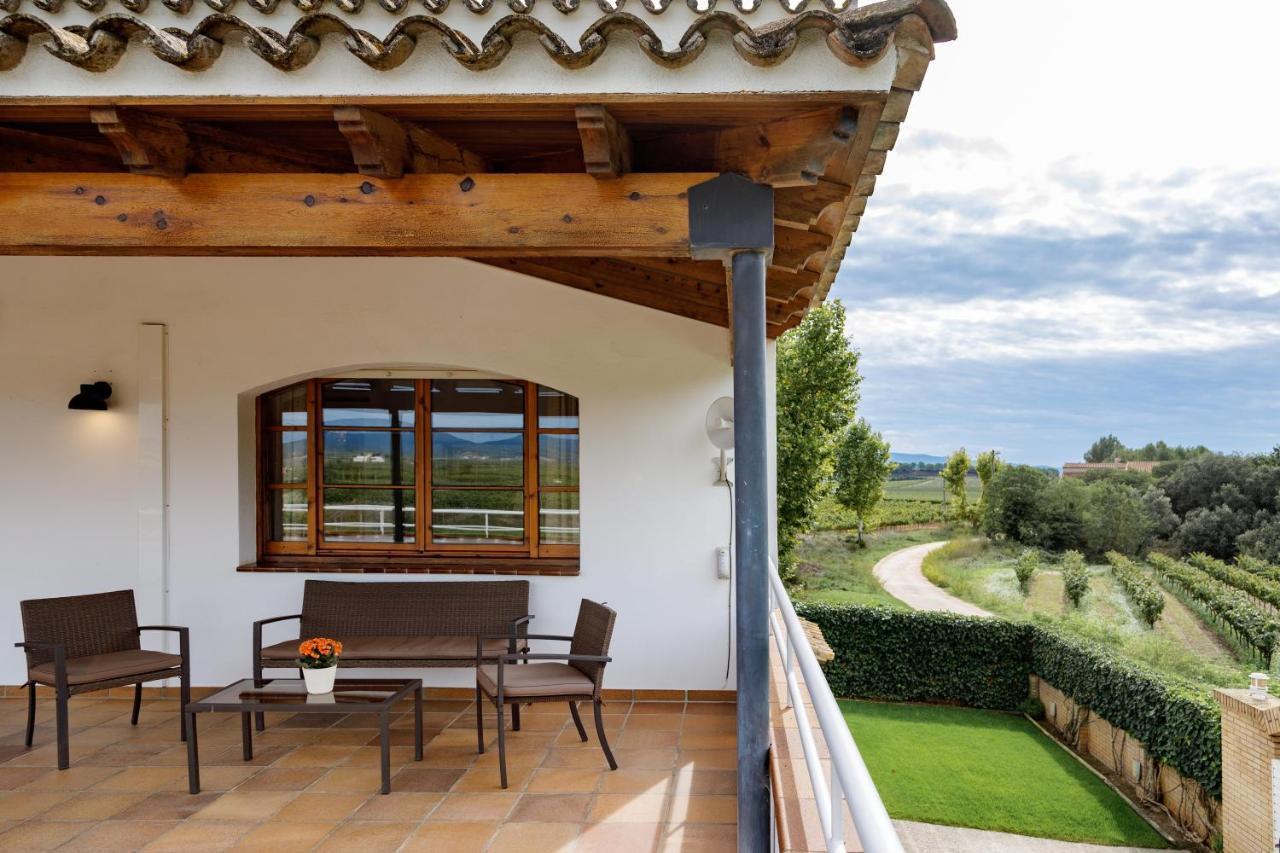Pla del Panadés Casa Fontanalsヴィラ エクステリア 写真